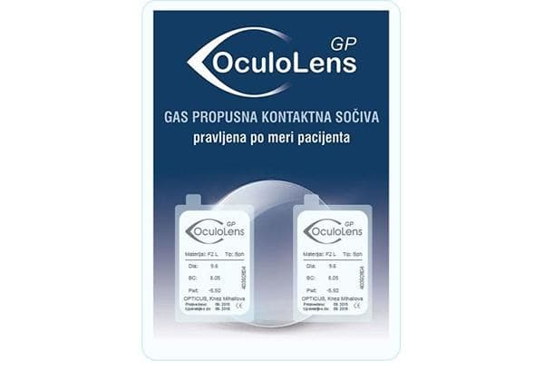 Boston GP / RGP gas-propusna sočiva – par